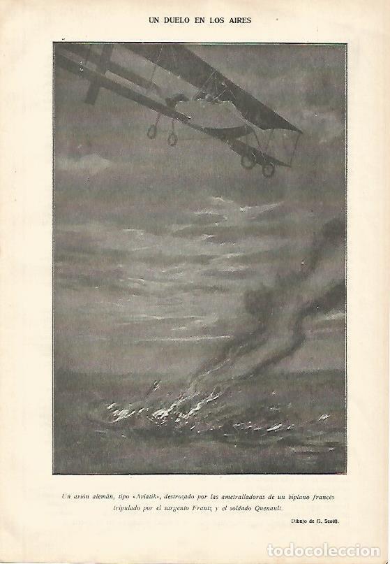 Postcards: LAMINA 13704: Avion aleman tipo Aviatik - E. Diaz-Retg