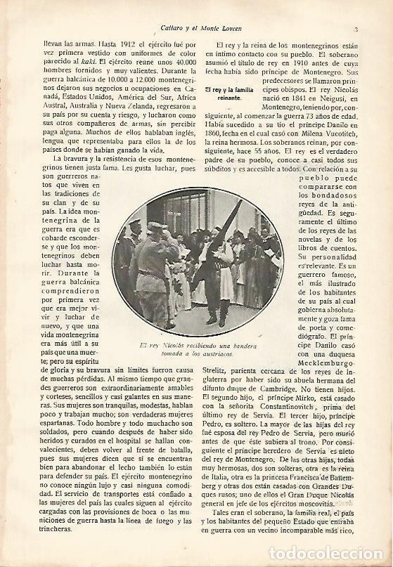 Cartoline: LAMINA 13640: El rey Nicolas de Rusia recibiendo una bandera de los austriacos - E. Diaz-Retg