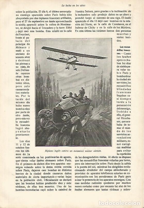 Cartoline: LAMINA 13707: Biplano ingles - E. Diaz-Retg