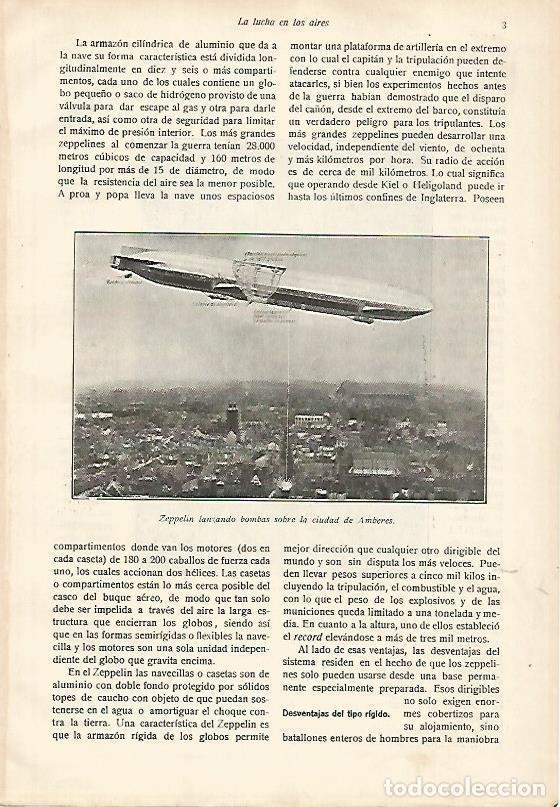 Cartoline: LAMINA 13702: Zeppelin lanzando bombas en Amberes - E. Diaz-Retg