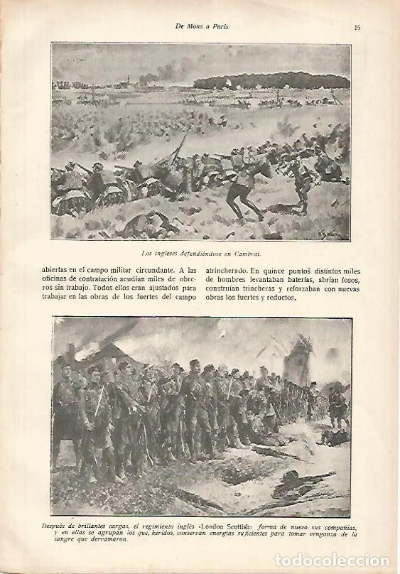 Cartoline: LAMINA 13716: Ingleses defendiendo Cambrai y el regimiento London Scottish - E. Diaz-Retg