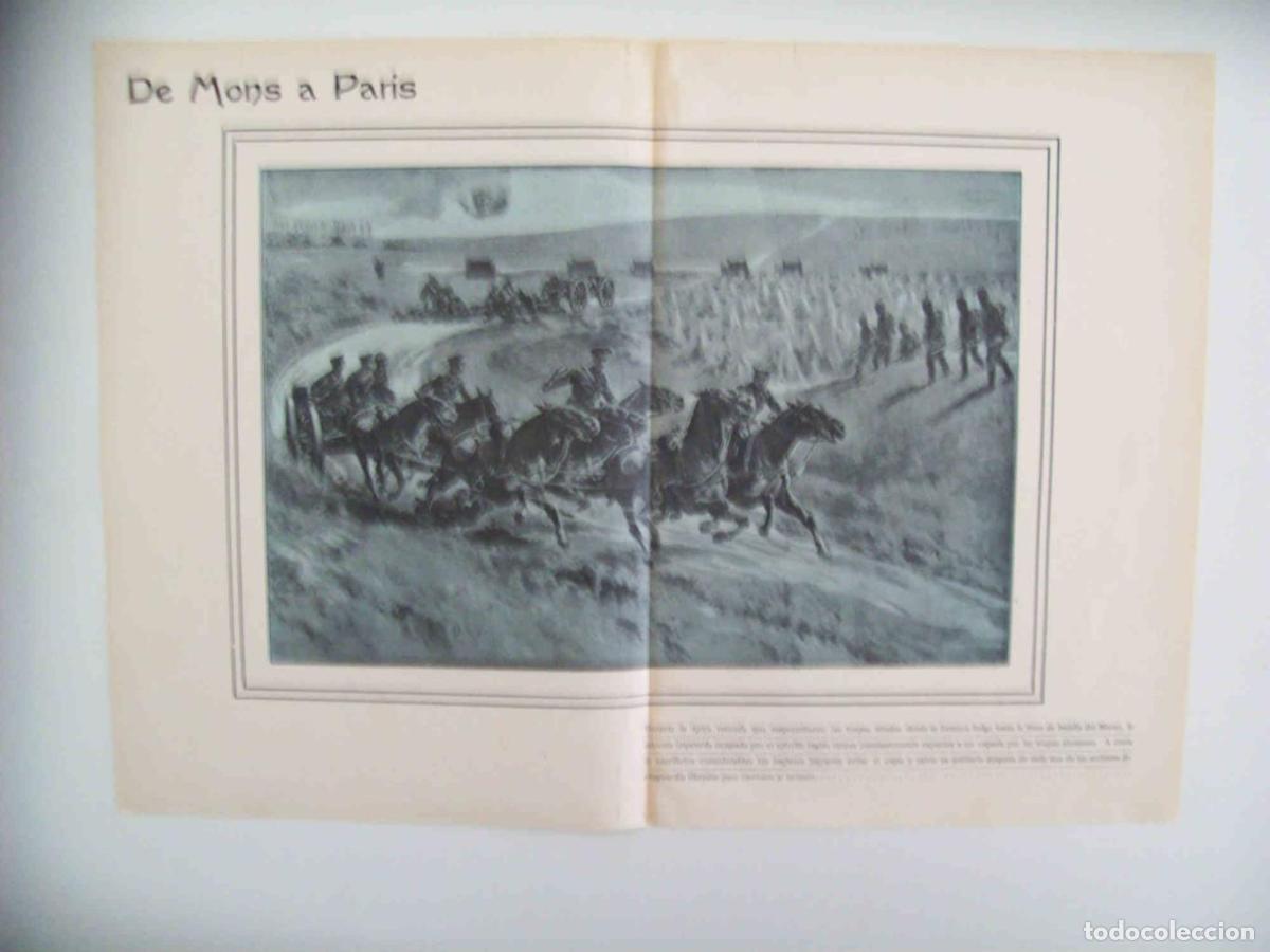 Cartoline: LAMINA 13710: De Mons a Paris - E. Diaz-Retg