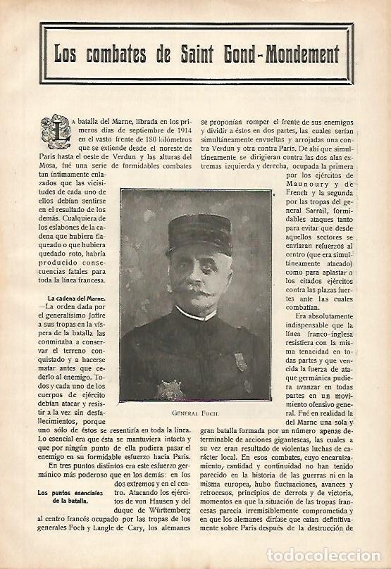 Cartoline: LAMINA 13724: El General Foch - E. Diaz-Retg