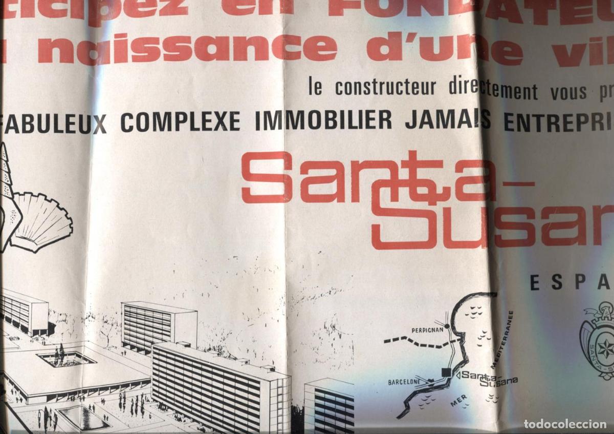 Cartoline: Propaganda comercial firma Santa Susana Immobilier - varios
