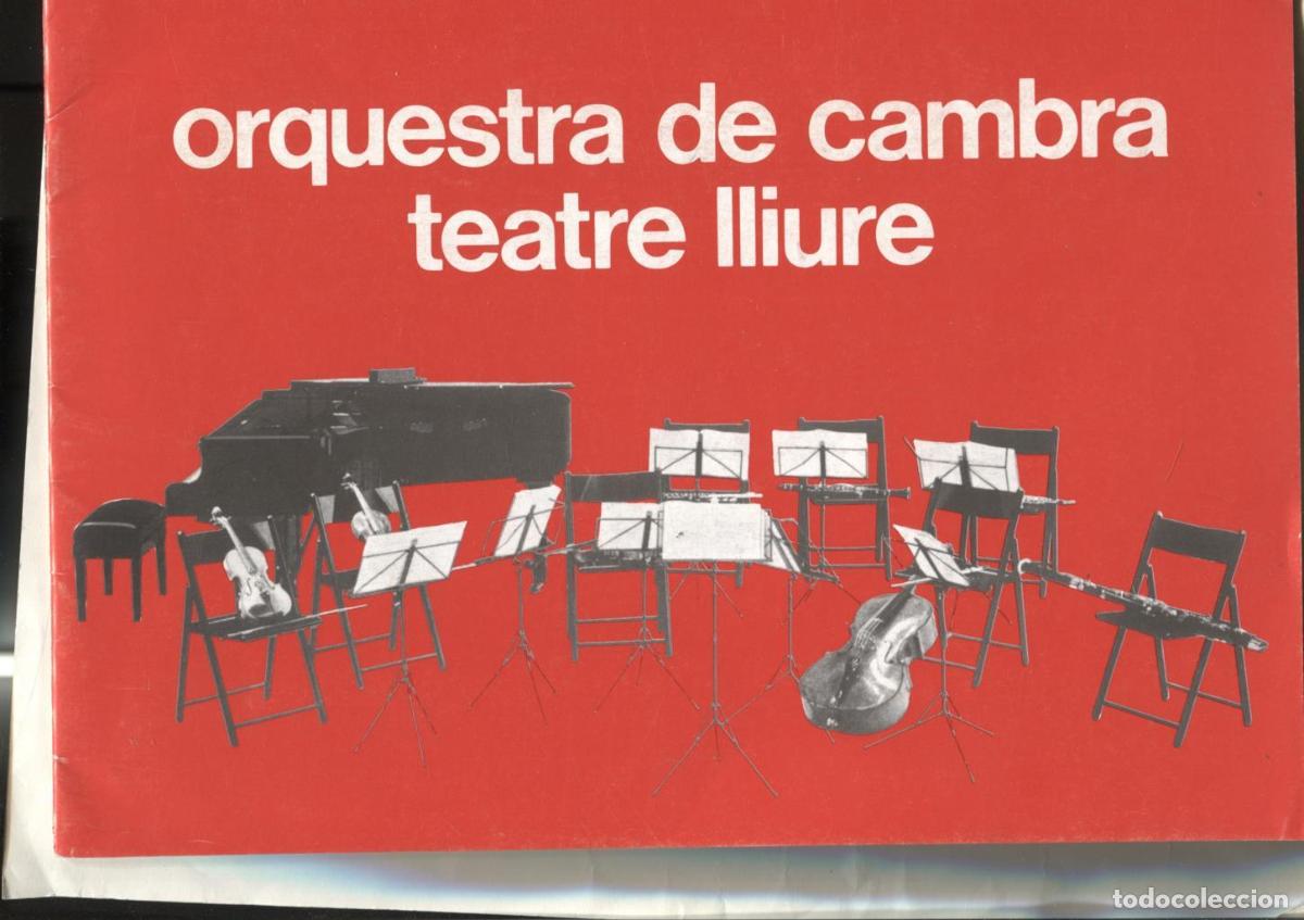 Cartoline: Orquestra de cambra teatre lliure: el amor brujo y el retablo de maese pedro -