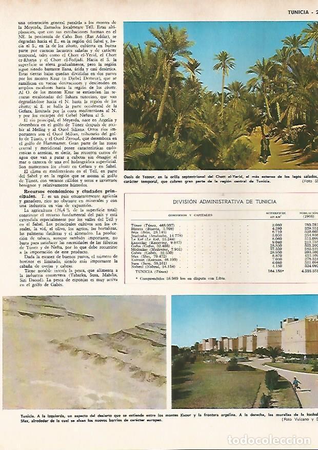 Postcards: LAMINA MONITOR 0727: Oasis de Tozeur, desierto y murallas de Sfax, Tunez - Varios