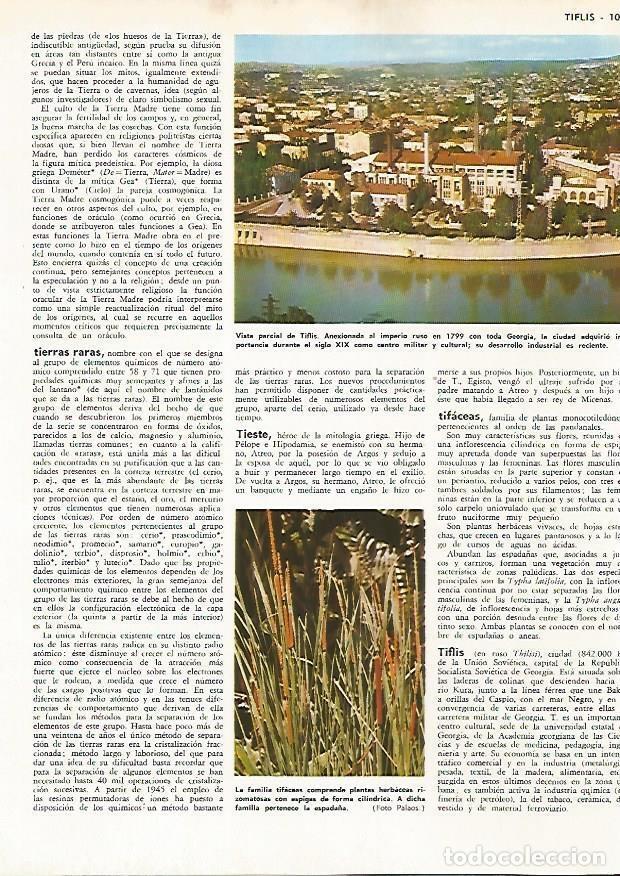 Postcards: LAMINA MONITOR 0705: Vista parcial de Tiflis, Rusia - Varios