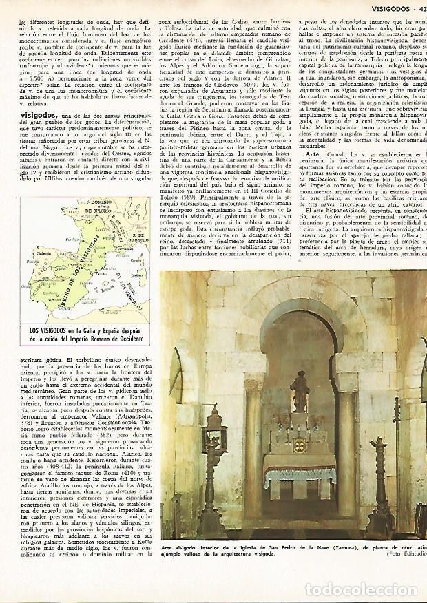 Postcards: LAMINA MONITOR 0776: Interior de la iglesia de San Pedro de la Nave en Zamora - Varios
