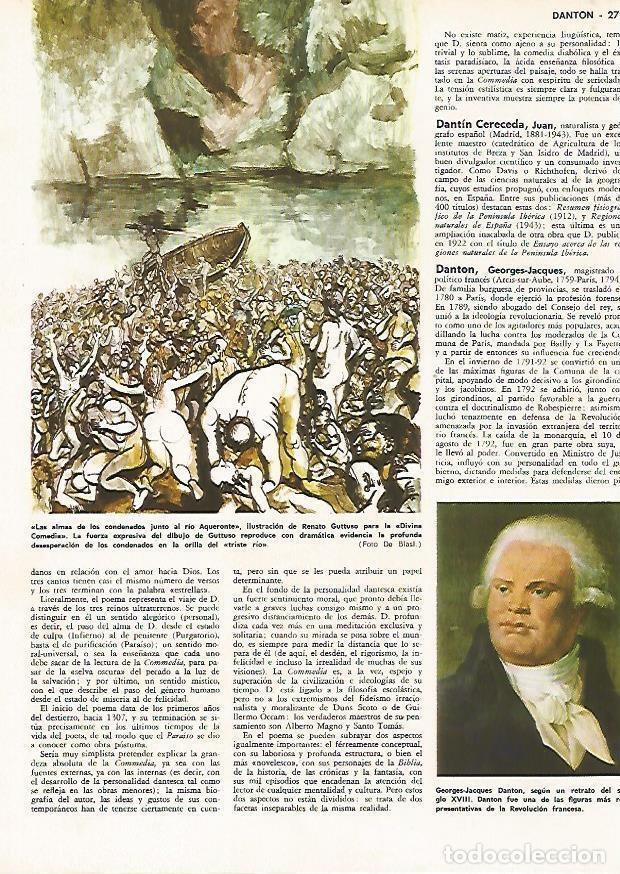 Postcards: LAMINA MONITOR 0843: Las almas de los condenados junto al rio Aqueronte,, ilustracion de Renato Gutt