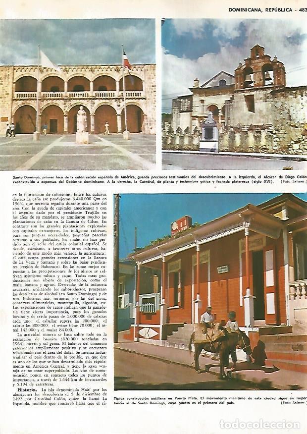 Postcards: LAMINA MONITOR 0864: alcazar de Diego Colon y Catedral de Santo Domingo - Varios