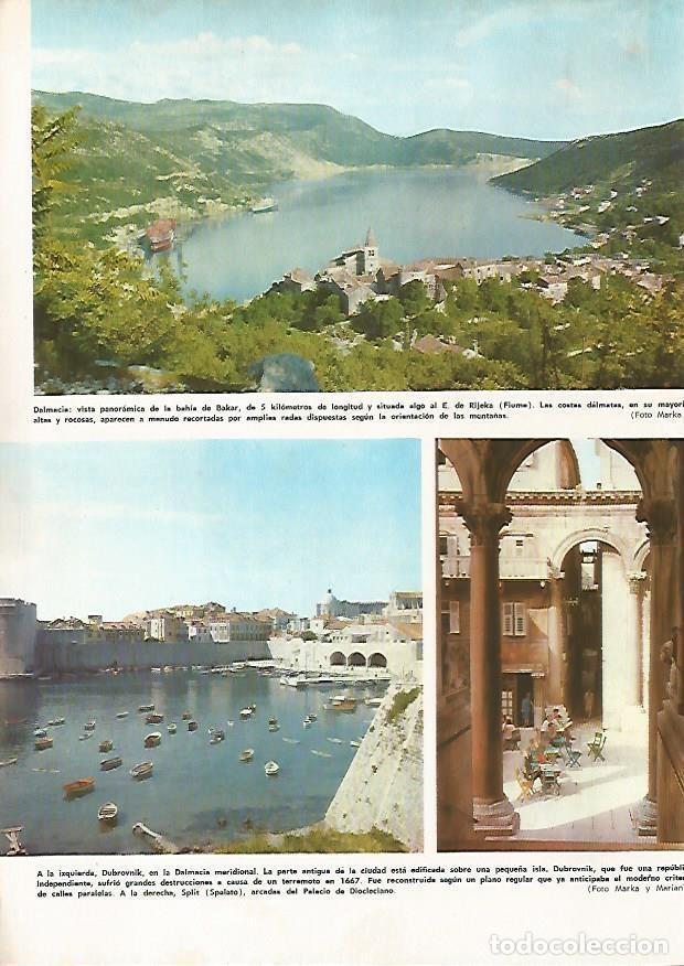 Postcards: LAMINA MONITOR 0841: Bahia de Bakar, Druvovnik y Split, Croacia - Varios