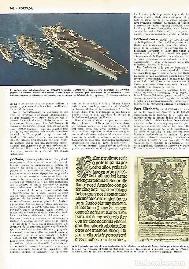 Postkarten: LAMINA MONITOR 0564: El portaaviones americano Enterprise - Varios