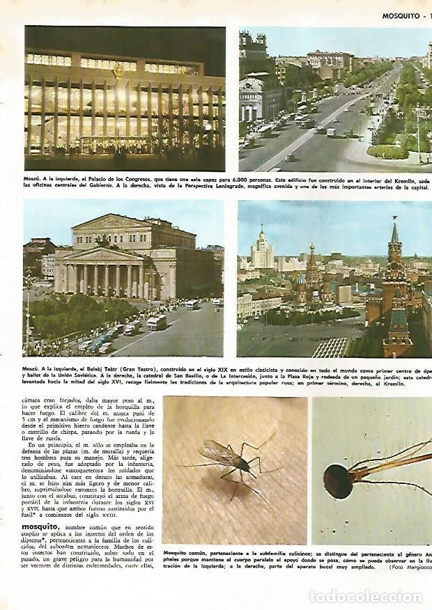 Postkarten: LAMINA MONITOR 0505: Palacio de Congresos, Bolsoi y vistas de Moscu - Varios