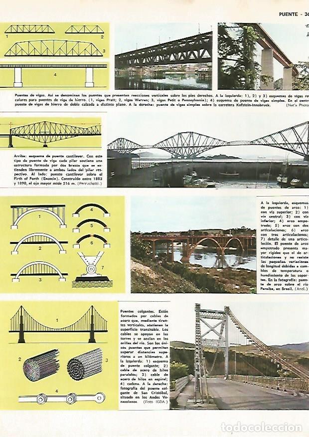 Postkarten: LAMINA MONITOR 0573: Puentes de vigas - Varios