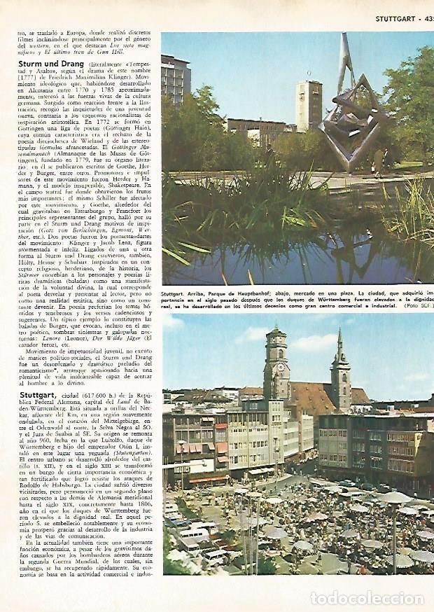 Postales: LAMINA MONITOR 0677: Parque de Hauptbanhof en Stuttgart - Varios