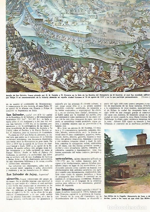 Postkarten: LAMINA MONITOR 0649: Batalla de San Quintin, por Castelo - Varios
