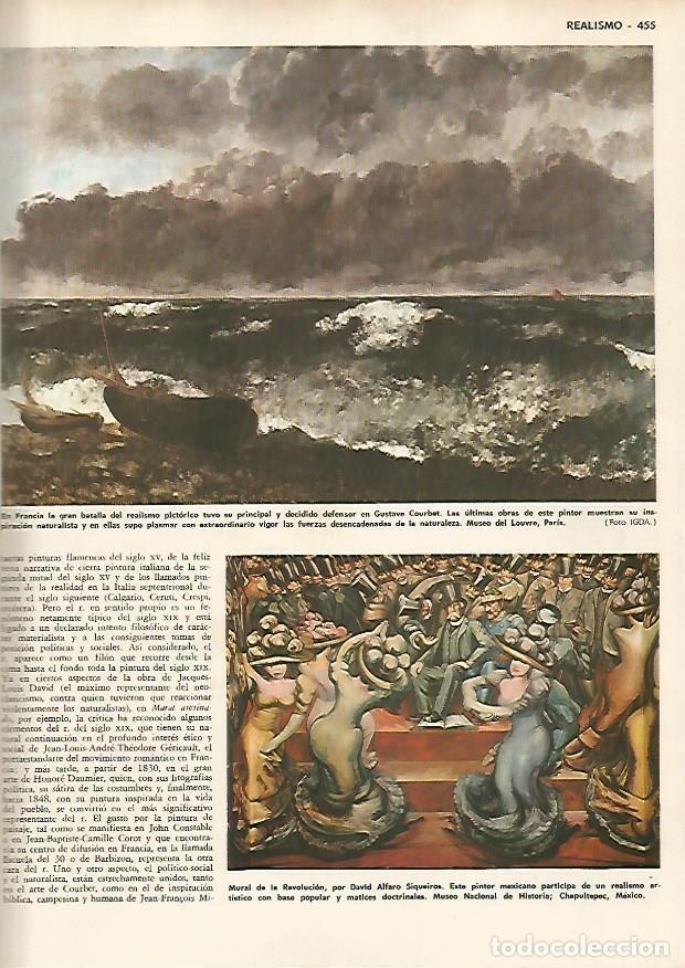 Postais: LAMINA MONITOR 0590: Obra de Gustave Courbet - Varios