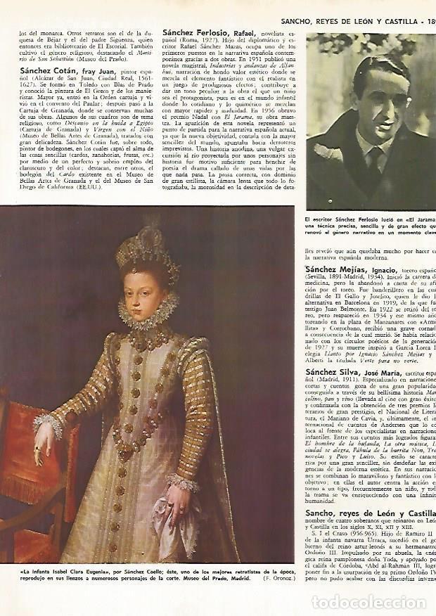 Postais: LAMINA MONITOR 0647: La infanta Isabel Clara Eugenia, por Sanchez Coello - Varios