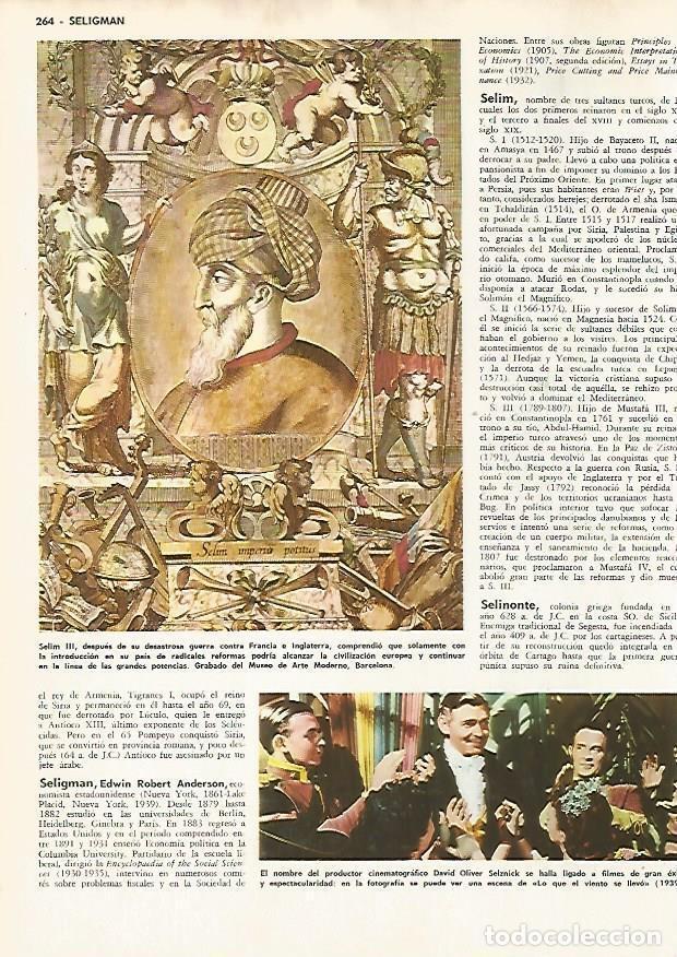 Postais: LAMINA MONITOR 0656: Selim III - Varios