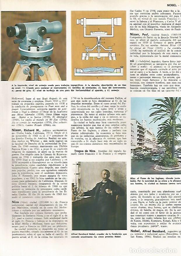 Cartoline: LAMINA MONITOR 0866: Paseo de los Ingleses en Niza y Alfred Bernhard Nobel - Varios