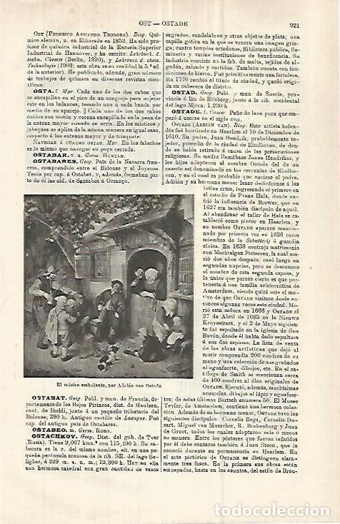 Cartoline: LAMINA ESPASA 32947: El musico ambulante, por Adrian van Ostade - Varios