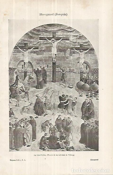 Cartoline: LAMINA ESPASA 33121: La Crucifixion, por J. Skovgaard - Varios
