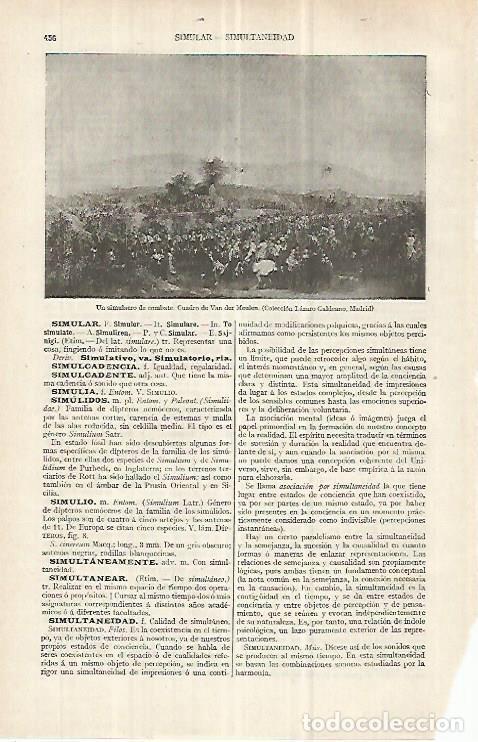 Cartes Postales: LAMINA ESPASA 33049: Simulacro de combate, por Van der Meulen - Varios