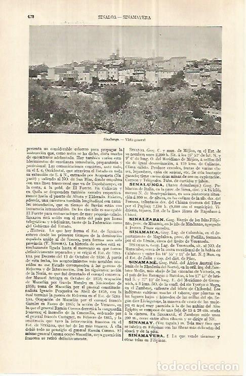 Postkarten: LAMINA ESPASA 33058: Vista de Sinalunga, Italia - Varios