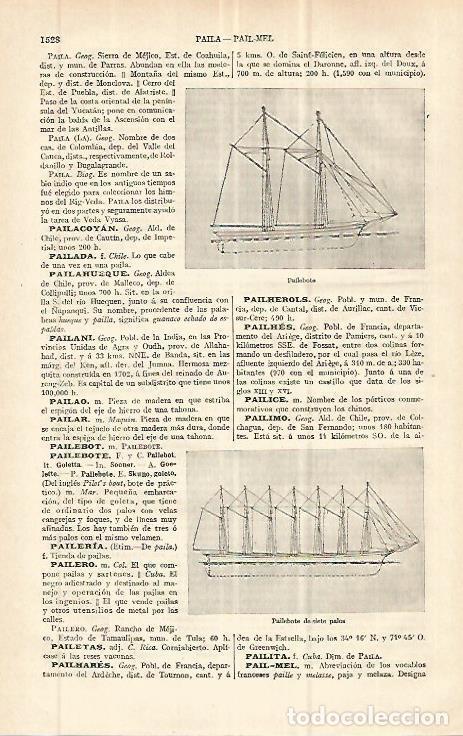 Postkarten: LAMINA ESPASA 32788: Pailebote de siete palos - Varios