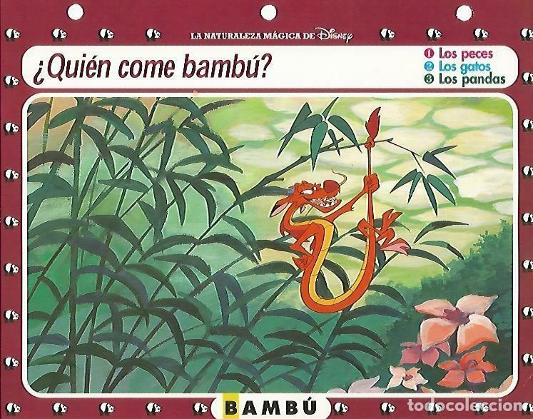 Postales: LAMINA 14074: Bambu. Secretos de Oriente con Mulan - Varios