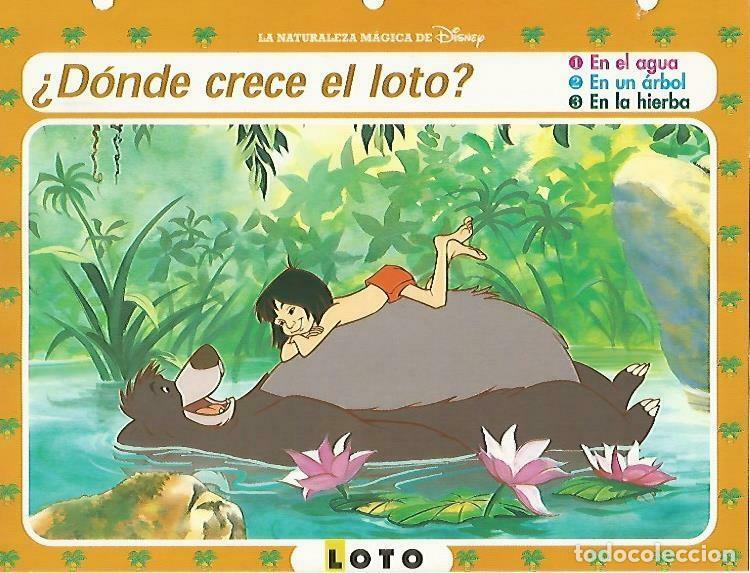 Postcards: LAMINA 14094: Loto. Secretos con Mowgli - Varios