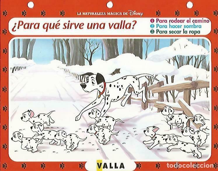 Postais: LAMINA 14087: Valla. Secretos del camino con los 101 Dalmatas - Varios
