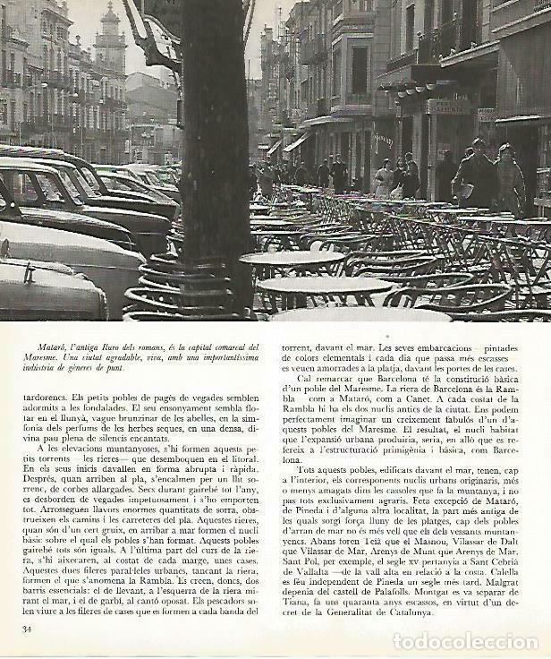 Postales: LAMINA 13933: Calle de Mataro, Barcelona - Josep Pla