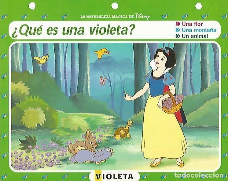 Postales: LAMINA 14142: Violeta. Secretos con Blancanieves - Varios