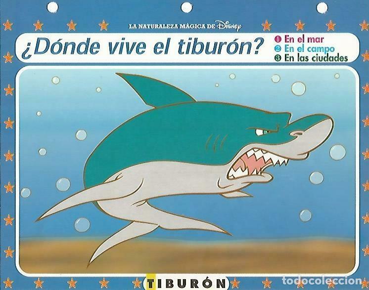 Postcards: LAMINA 14133: Tiburon. Secretos con Ariel - Varios