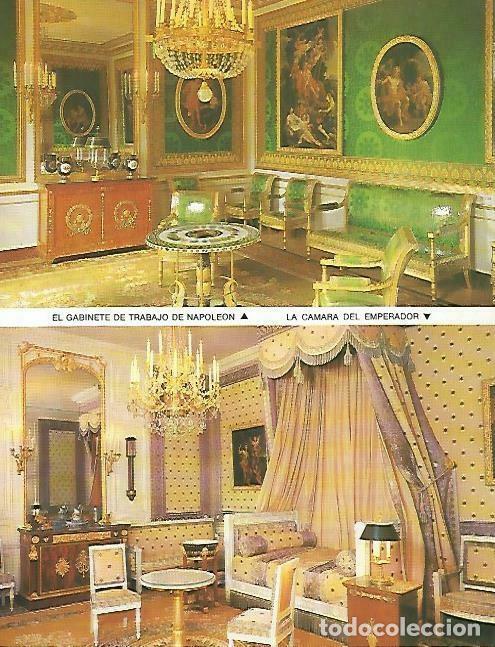 Postkarten: LAMINA 13913: Versalles. Gabinete de trabajo de Napoleon y Camara del Emperador - Pierre Lemoine