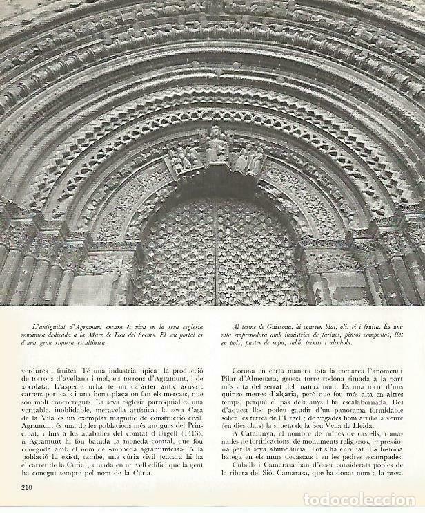 Cartes Postales: LAMINA 14008: Iglesia de Agramunt, Lleida - Josep Pla