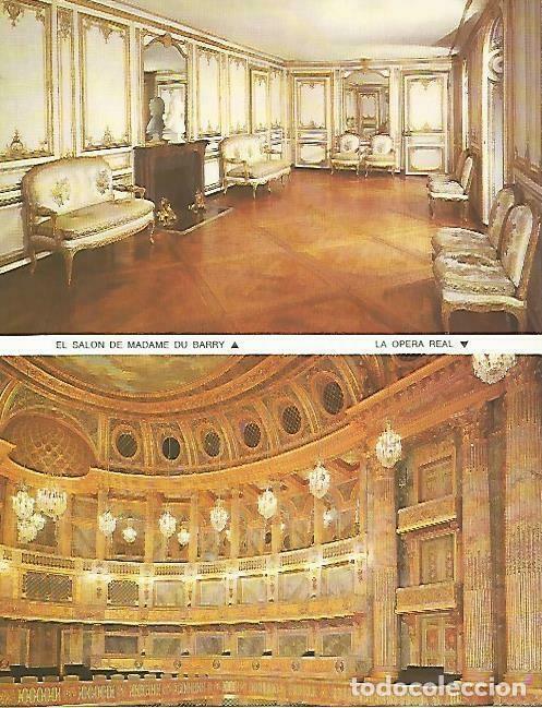 Postkarten: LAMINA 13903: Versalles.El Salon de Madame du Barry y la Opera Real - Pierre Lemoine