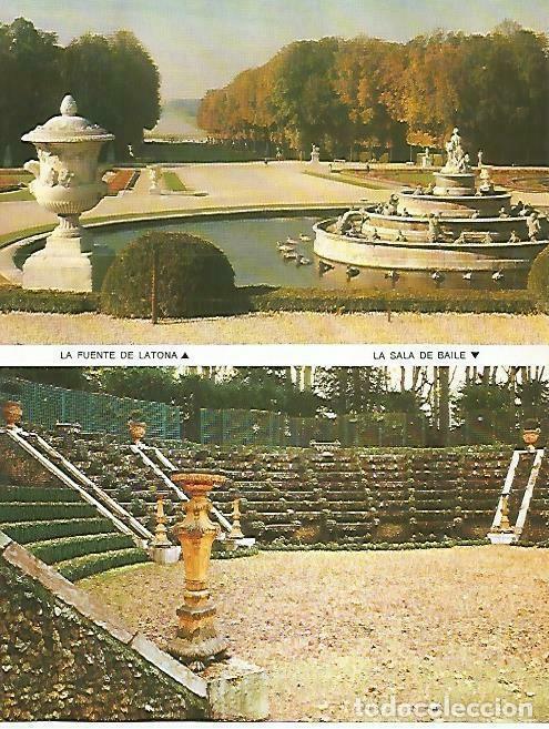 Postkarten: LAMINA 13908: Versalles. La Fuente de Latona y la Sala de Baile - Pierre Lemoine