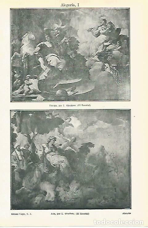 Postkarten: LAMINA ESPASA 33671: Europa y Asia, por Giordano - Varios