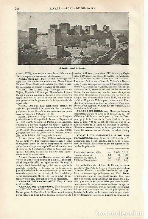 Postcards: LAMINA ESPASA 33647: Castillo de Alcala de Guadaira - Varios