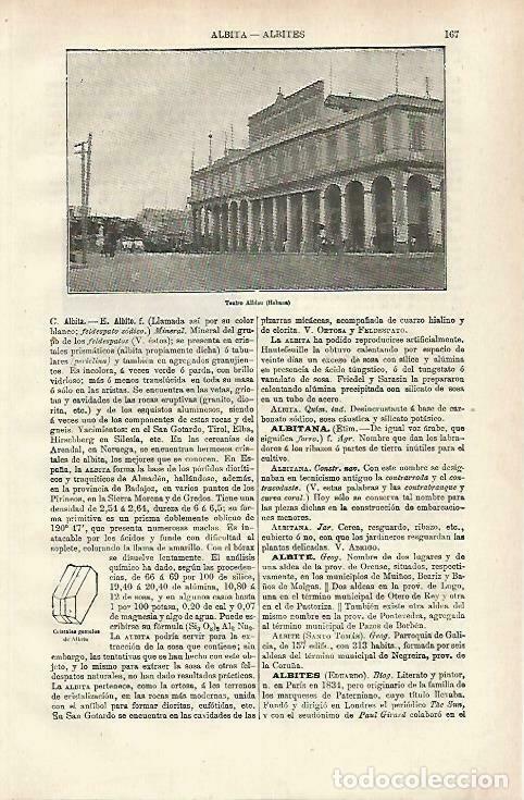 Postcards: LAMINA ESPASA 33642: Teatro Albisu en La Habana - Varios