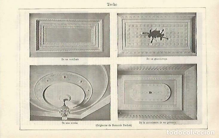 Postcards: LAMINA ESPASA 33588: Techos de Bernardo Pankok - Varios