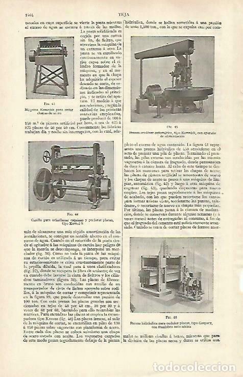 Postcards: LAMINA ESPASA 33606: Maquina Komnick para acero - Varios