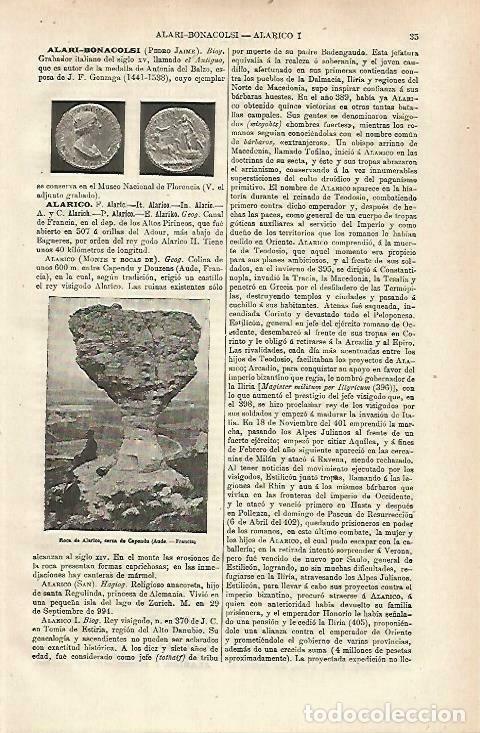Cartoline: LAMINA ESPASA 33617: Boca de Alarice en Francia - Varios