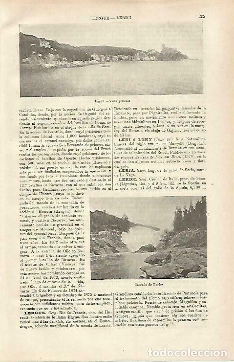 Cartoline: LAMINA ESPASA 33192: Cascada de Lerfos - Varios