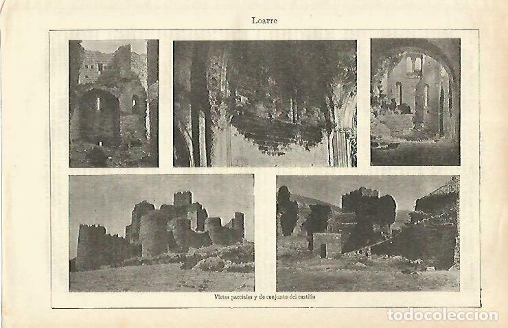 Cartes Postales: LAMINA ESPASA 33378: Castillo de Loarre - Varios