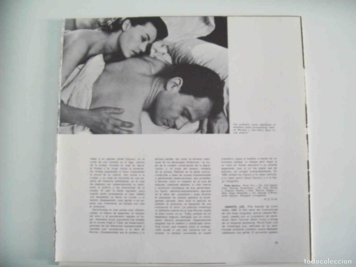 Postales: LAMINA 14182: Jeanne Moreau y Jean Marc Bory en Les amants - VVAA