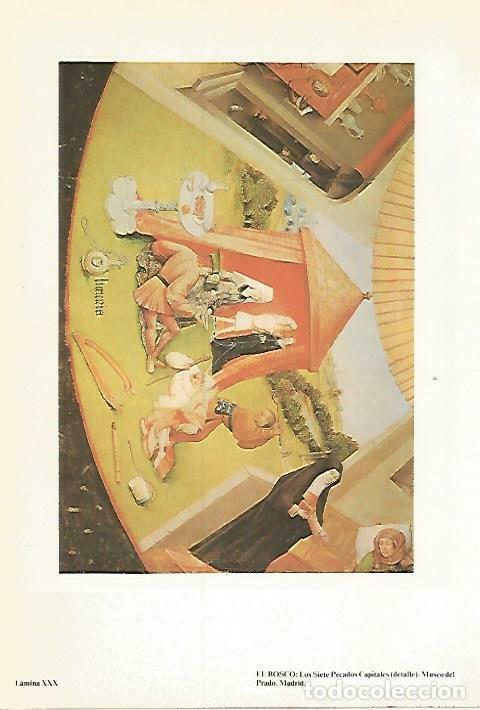 Cartes Postales: LAMINA 14588: Los Siete Pecados Capitales, por El Bosco - VVAA