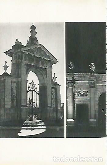 Postais: LAMINA 14421: Puerta de Hierro, Madrid - Lorenzo Lopez Sancho, dibujos de Go&ntilde;i